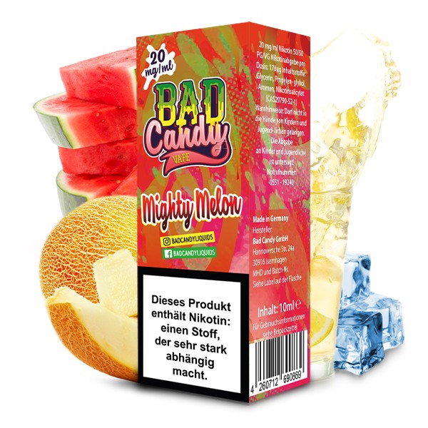 Bad Candy Liquid Mighty Melon Nikotinsalz