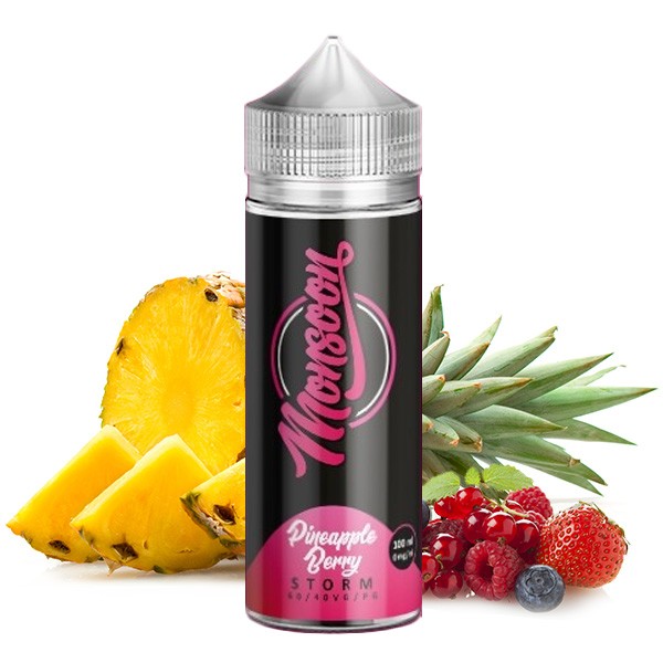 Monsoon Liquid Pineapple Berry Storm Shortfill