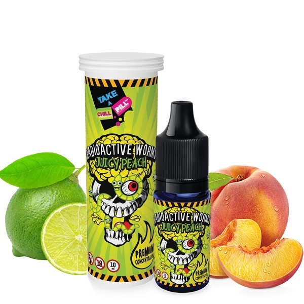 Radioactive Worms - Juicy Peach Aroma 10ml by Chill Pill