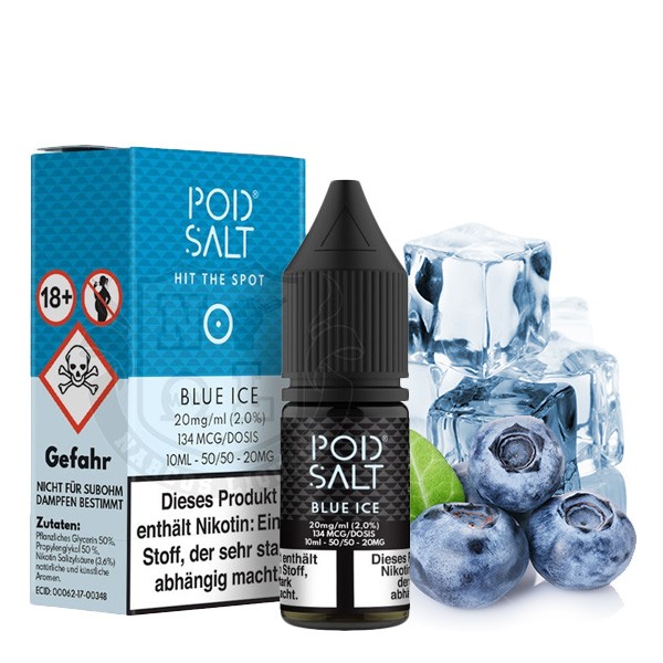 Pod Salt Liquid Blue Ice Nikotinsalz 20mg/ml