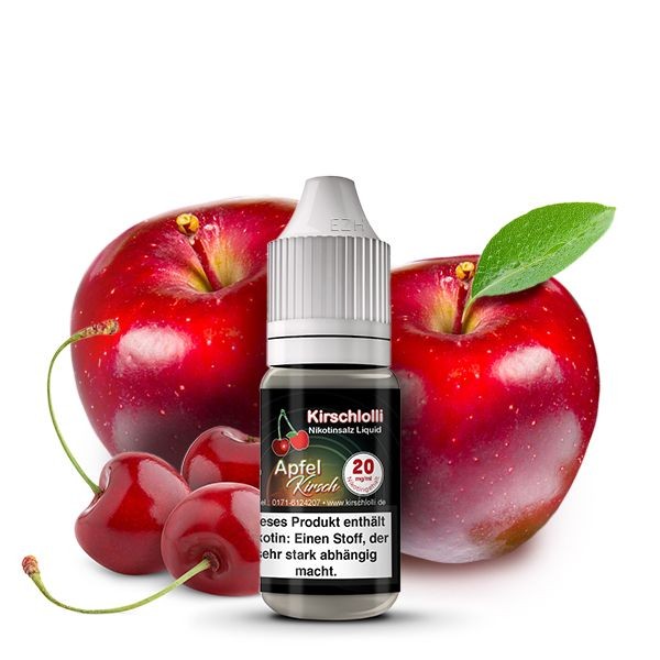 Kirschlolli Liquid Apfel Kirsch Nikotinsalz
