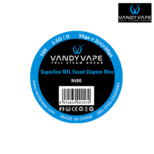 Vandy Vape - Superfine MTL Fused Clapton - Wickeldraht