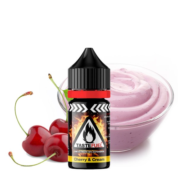 Cherry & Cream - Aroma für 30ml - TASTEFUEL by BangJuice