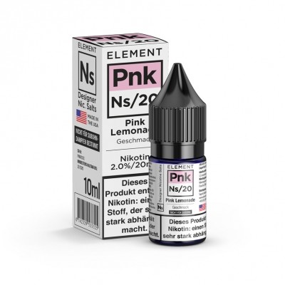 Pink Lemonade - Pnk - Ns20 - 20mg - e-Liquid - 10ml - Element