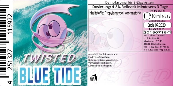 Blue Tide - Aroma Twisted 10ml