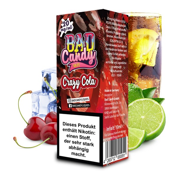 Bad Candy Liquid Crazy Cola Nikotinsalz
