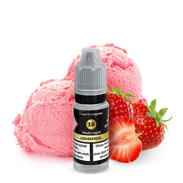 Aroma Syndikat Liquid Erdbeereis Nikotinsalz 18mg/ml