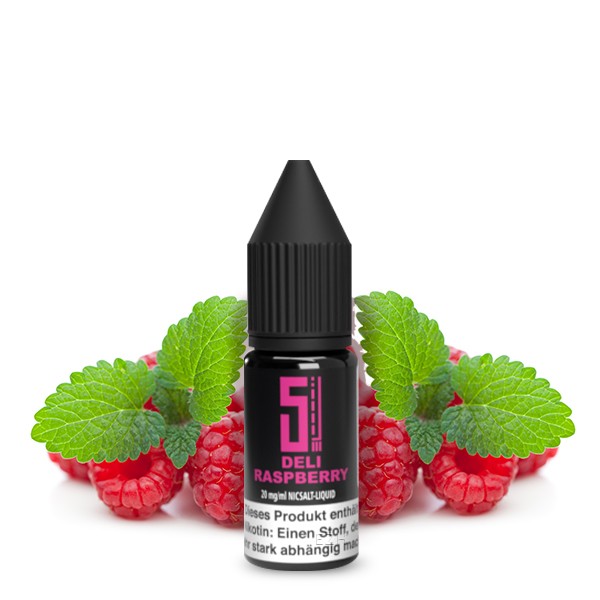 Deli Raspberry Nikotinsalz Liquid 5EL