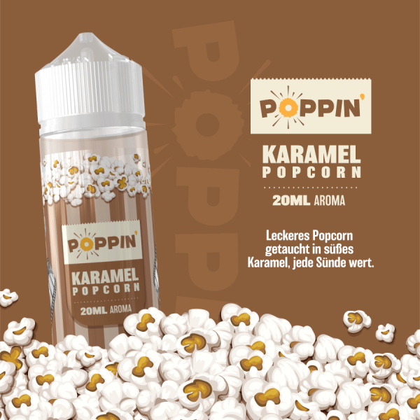 Karamel Popcorn Aroma Poppin