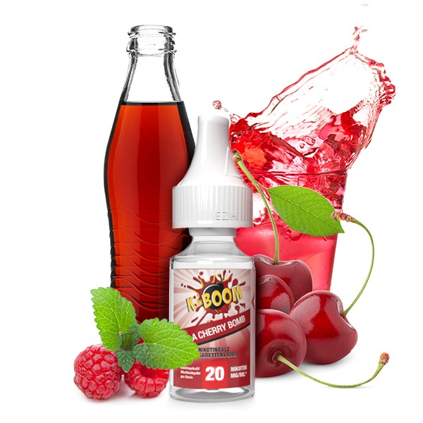 K-Boom Liquid Cola Cherry Bomb Nikotinsalz