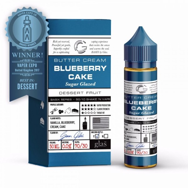 Glas Basix - Blueberry Cheesecake - Liquid 50ml