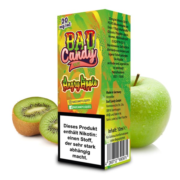 Bad Candy Liquid Angry Apple Nikotinsalz