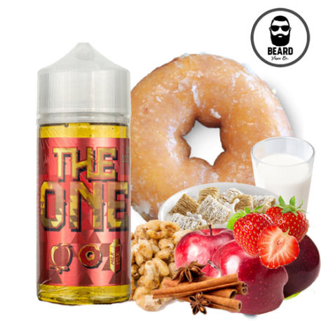The One - Apple Cinnamon Donut Milk - 100ml by Beard Vape Co.