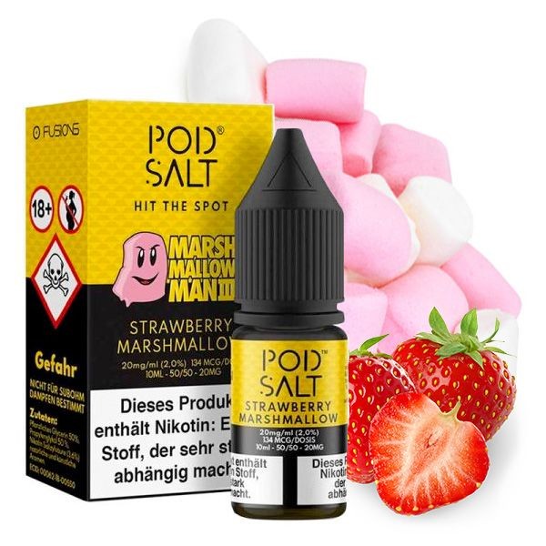 Pod Salt Liquid Straw Marshmallow Nikotinsalz