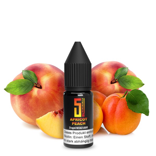 Apricot Peach Nikotinsalz Liquid 5EL