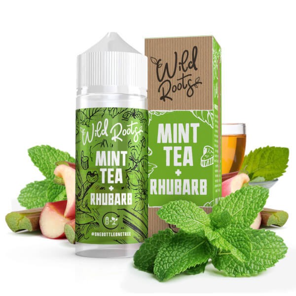 Mint Tea Rhubarb Liquid Wild Roots