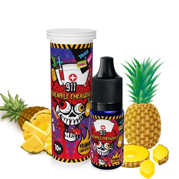 911 - Pineapple Emergency Aroma 10ml by Chill Pill