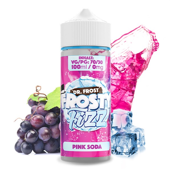 Dr. Frost Frosty Fizz Liquid Pink Soda - 100/120ml