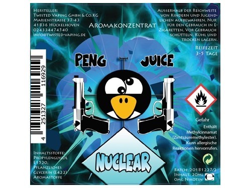 Twisted - Peng Juice - Nuclear - 20ml Aroma