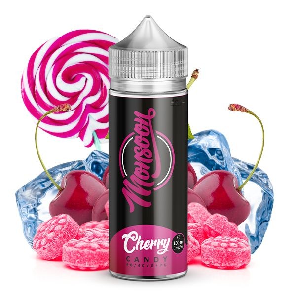 Monsoon Liquid Cherry Candy Shortfill