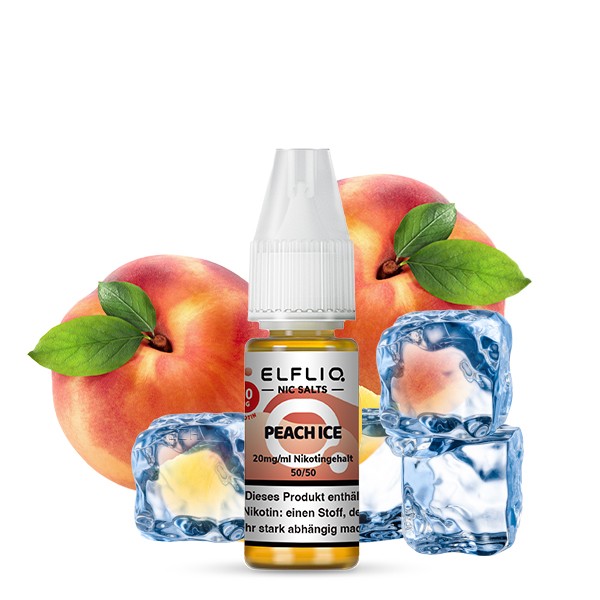 ELFLIQ Peach Ice Liquid Nikotinsalz Elfbar