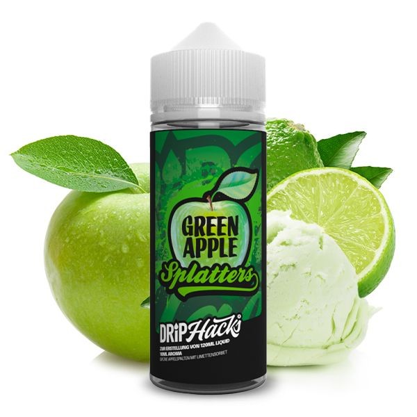 Drip Hacks Aroma Green Apple Splatters HackShot