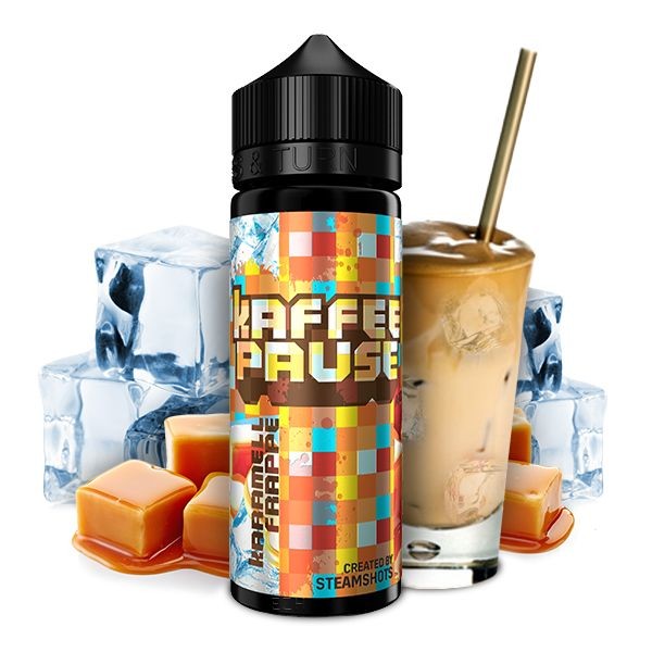 Kaffeepause Aroma Karamell Frappe by Steamshots