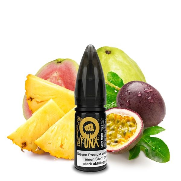 Riot Squad PUNX Liquid Guava, Passionfruit & Pineapple Nikotinsalz 10ml
