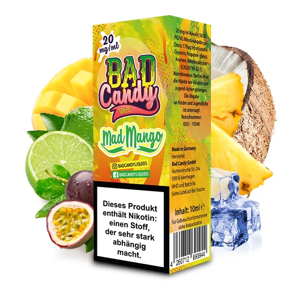Bad Candy Liquid Mad Mango Nikotinsalz