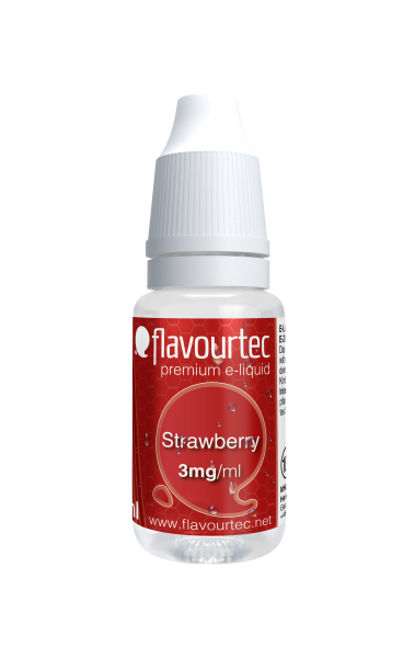 Erdbeere e-Liquid - 10ml - Flavourtec
