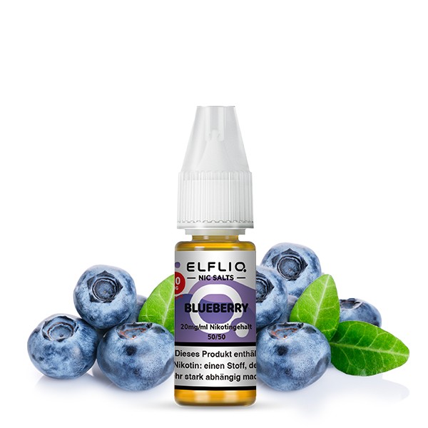 ELFLIQ Blueberry Liquid Nikotinsalz Elfbar