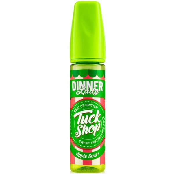 Tuck Shop - Apple Sours - 50/60ml by Dinner Lady